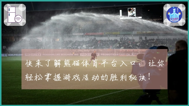 快来了解熊猫体育平台入口，让你轻松掌握游戏活动的胜利秘诀！
